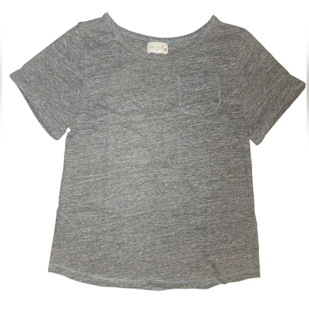 NWT Miki Miette Boy's Cuffed Short Sleeve Tee Size 8Y